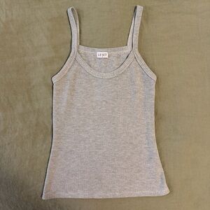 LESET Waffle Tank Top